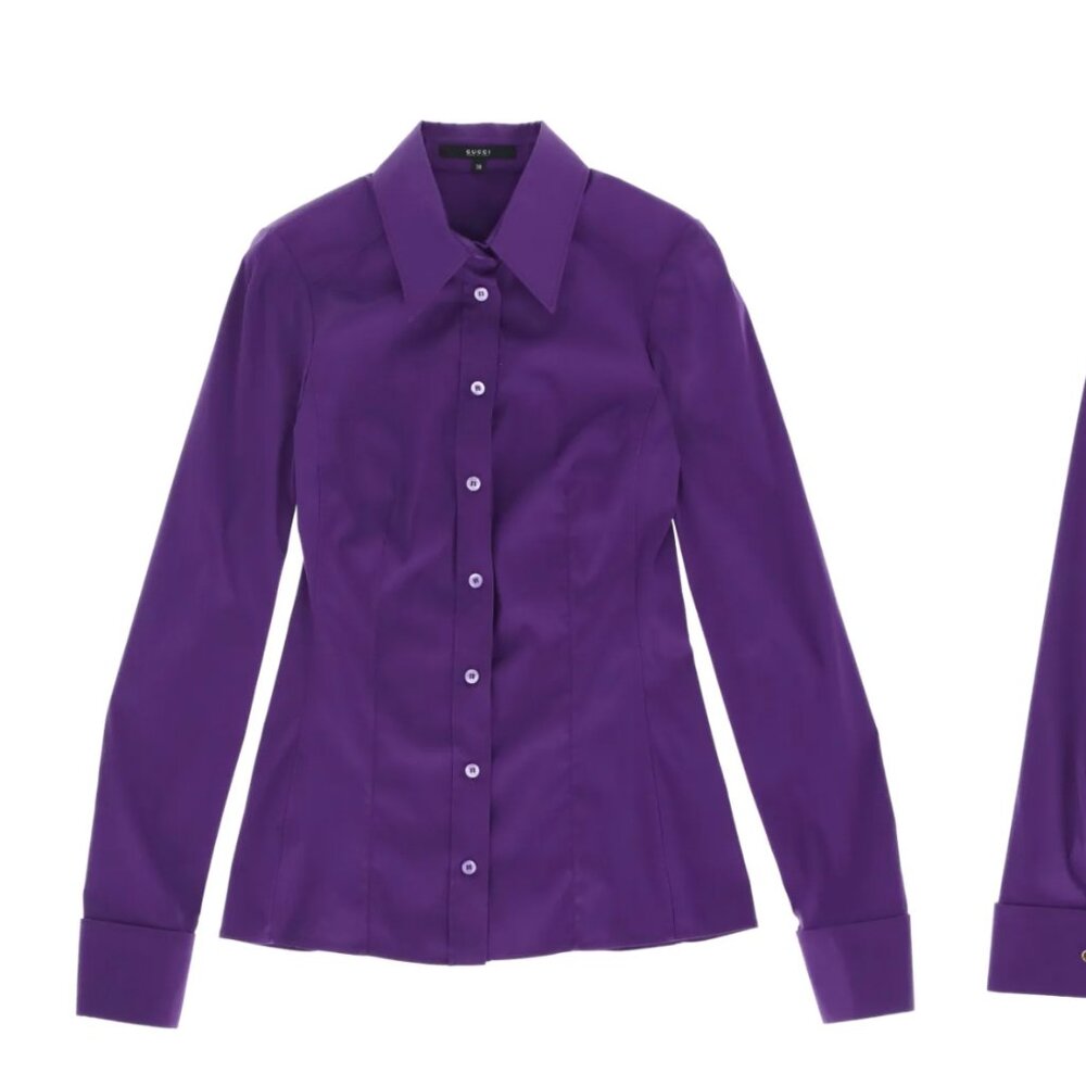 Gucci Button Down Blouse Size 40 - image 2